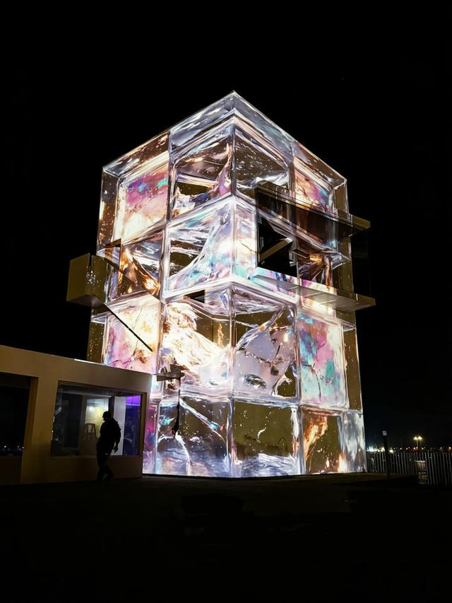 洞头海边一座“冲冰楼”的时尚蜕变