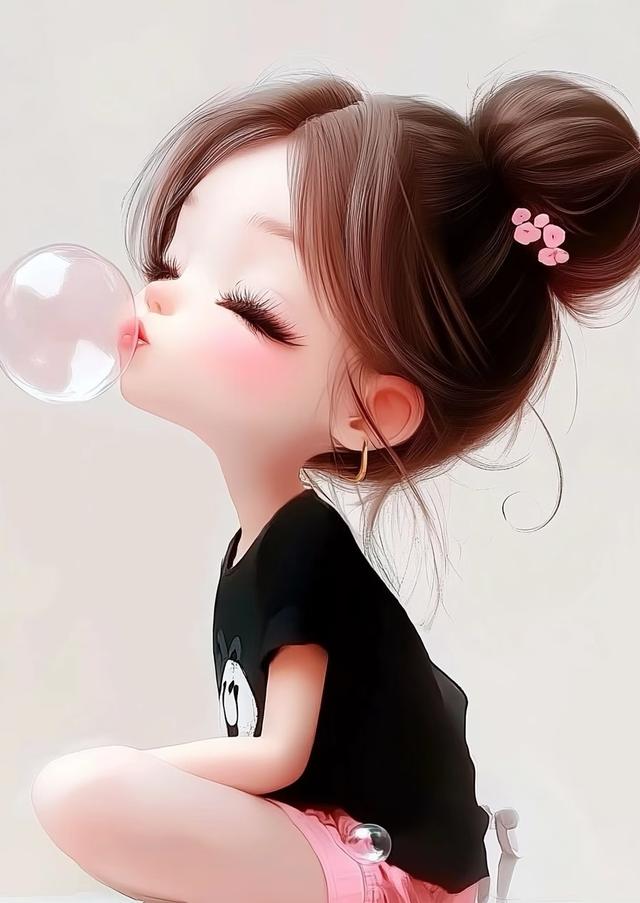 头像‖泡泡女孩