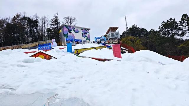 桂林：尧山雪乐园，一起来玩雪！