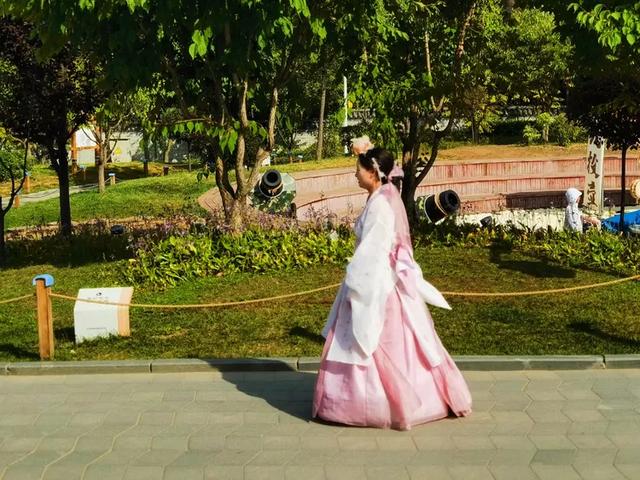 延吉市的中国朝鲜族民俗园