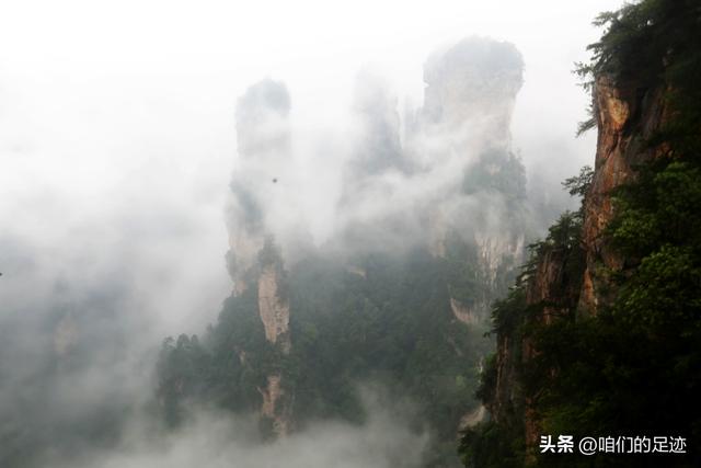 五绝•咏张家界那一根根山、达古湖遇雪，作者：刘启国