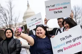 TikTok在美关停后，不到24时恢复运营，特朗普和美国民众已做选择图片