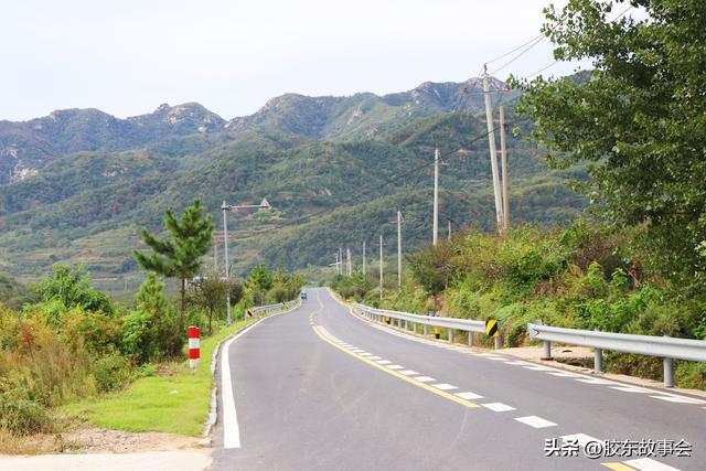 组图：牟平观水“十八盘”垭口附近，有个“保灵口”村