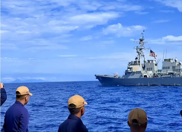 美澳新菲在南海挑衅，解放军出动军舰比4国还多！局势走向已明了