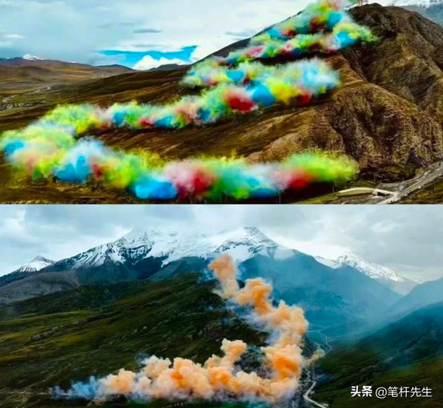 5500米雪山烟花秀引质疑，始祖鸟蔡国强急致歉，调査组赴场核査！