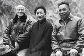 蒋介石死后宋美龄远走美国，11年后见蒋经国说：看到你，我很难过图片