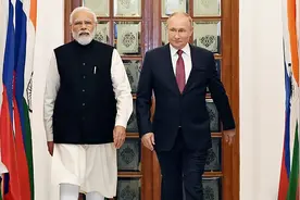 印度对俄罗斯起了疑心，中印真到开战的地步，普京肯定不会帮印度图片