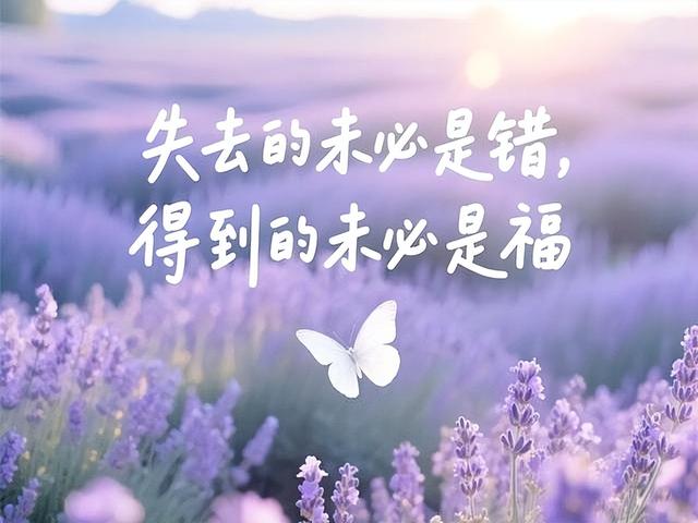 佛说：来有定数，去有命数！十六言安此心，得失皆随缘