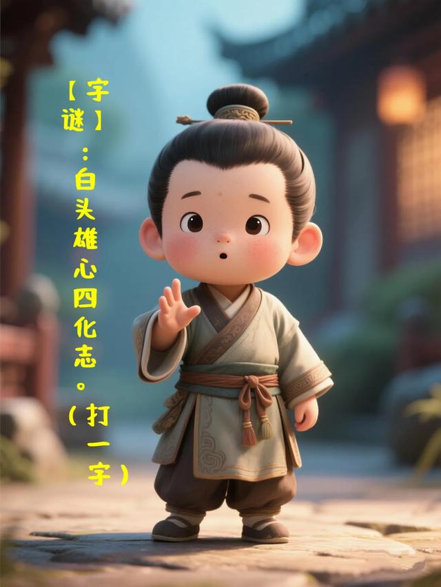 三分钟速看,简单有趣的猜字谜语。