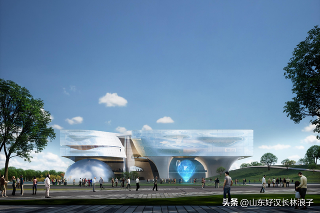 济南起步区科技馆，为黄河北岸开启无限想象～