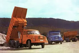 那些年的进口汽车——捷克 太脱拉 Tatra T148 系列卡车图片