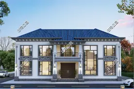 适合“三代同住”的农村户型，卧室足足有9间，果断收藏照着建图片