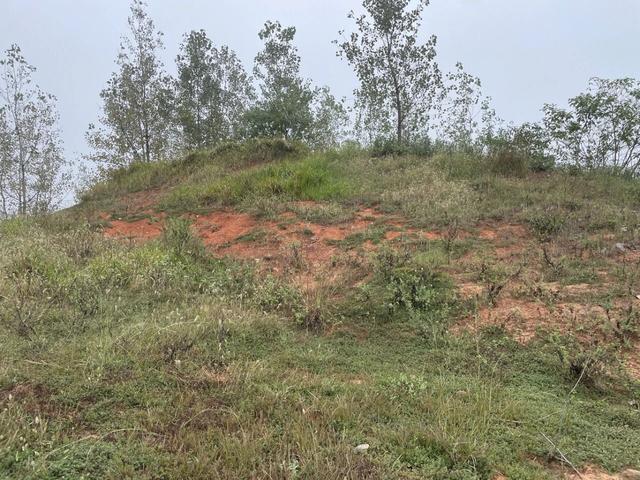 骑游探访六合北横山丹霞地貌