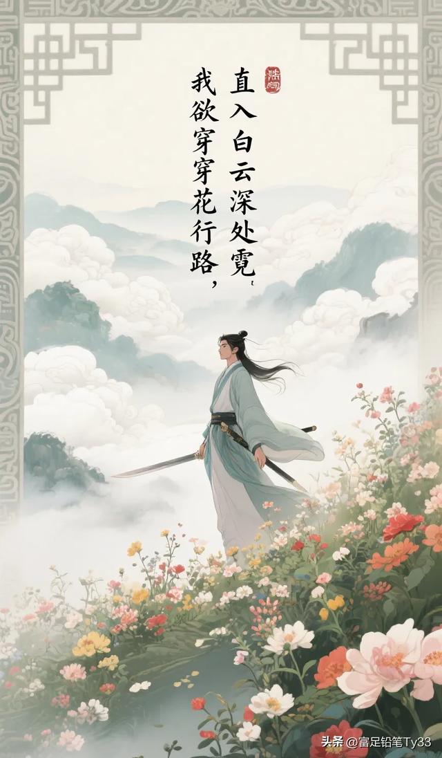 燃爆!穿越花海探秘:直入白云深处寻浩气红霓