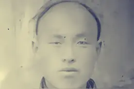 清末，大刀王五罕见留影，他面容刚毅嘴唇厚实，一看就是武林高手图片