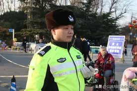 邯郸市交巡警：新春“警”色浓，新年“心”守护！图片