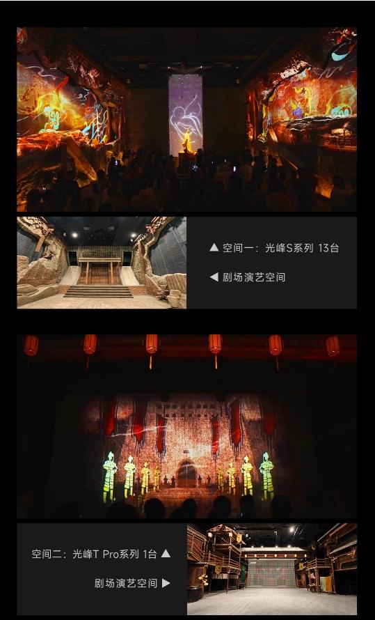 工程案例：光峰工程投影助力《如梦大同》，跨越千年入梦