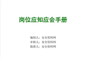 安全生产岗位应知应会手册图片