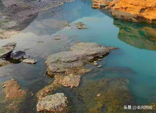 礼泉县湾里村:千年河道惊现奇特景观 一朝爆火引来亿级流量