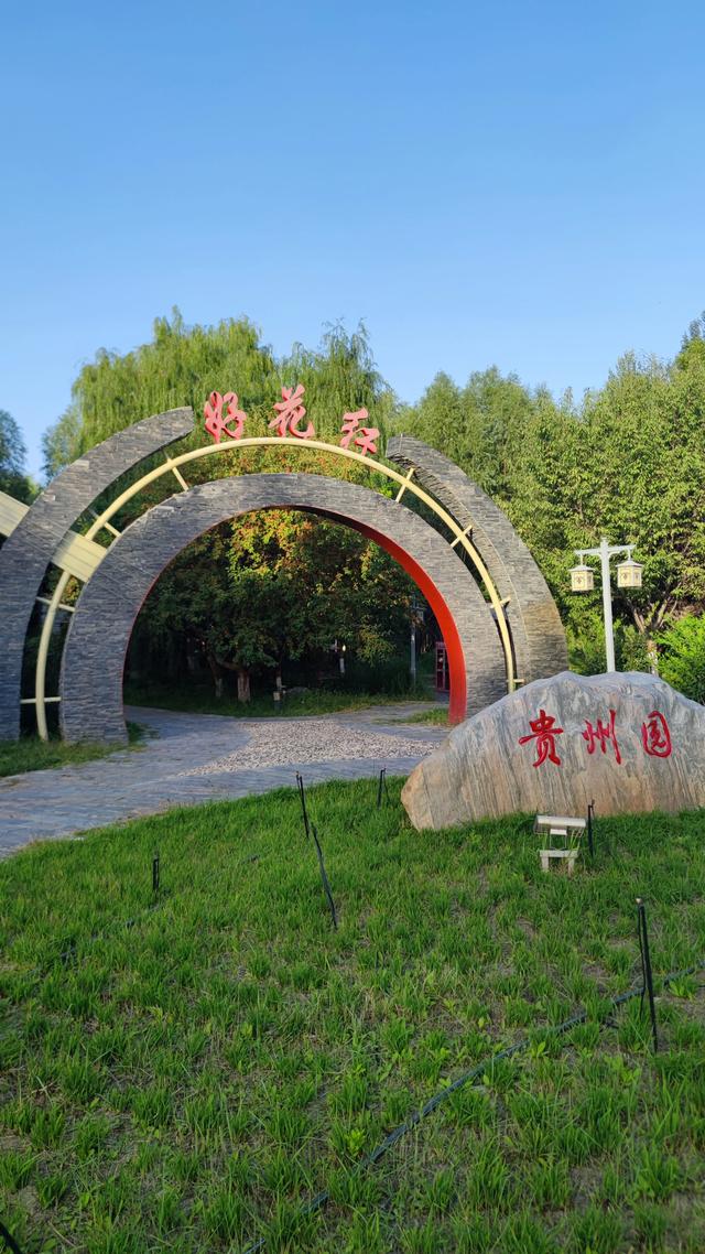 银川花博园真的好大，好大，是我见过的最大的花园
