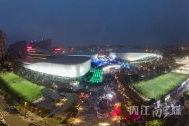 无人机表演最后一晚！内江人不能错过——图片