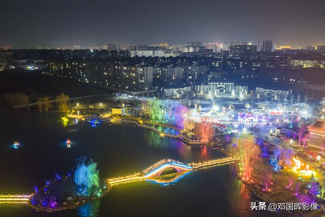 河南新地标：济源龙泉湖生态公园春节惊艳亮相