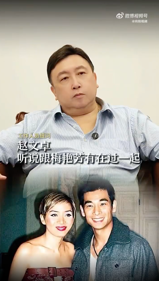 王晶谈梅艳芳赵文卓分手原因