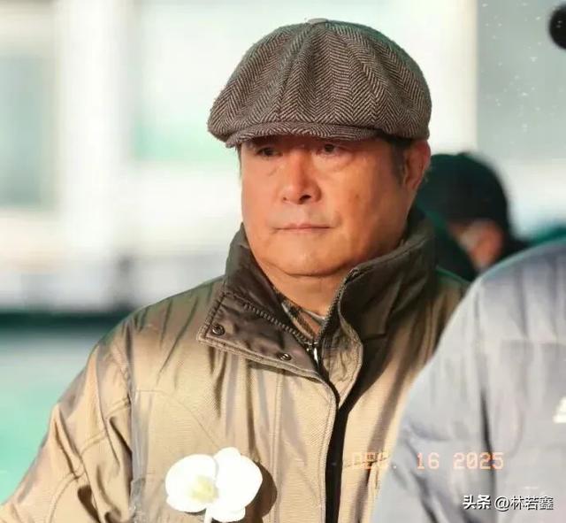 何晴葬礼上黑衣人不是许亚军，他在国外陪小儿子，黑衣人身份曝光 第5张