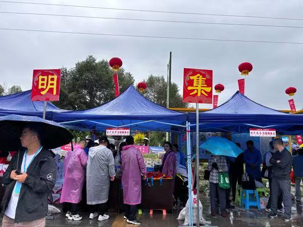 逛古浪文明集市，赴花海徒步之约
