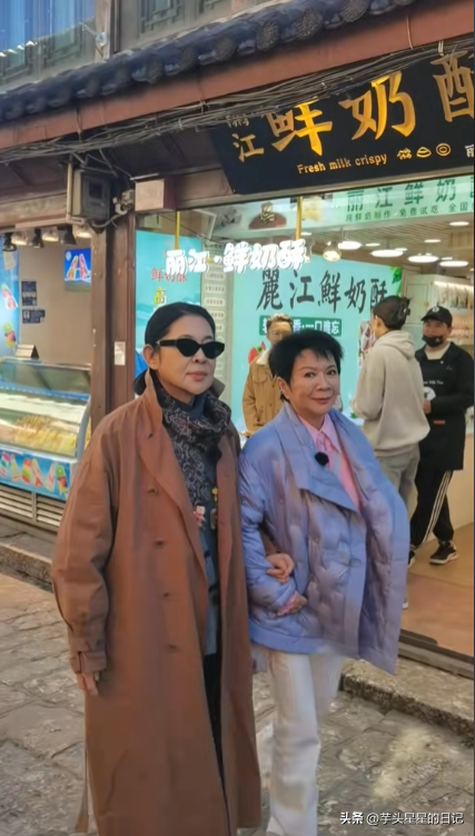 66岁倪萍现身长沙，脸部僵硬凹凸不平，眼睛浮肿严重，老到认不出