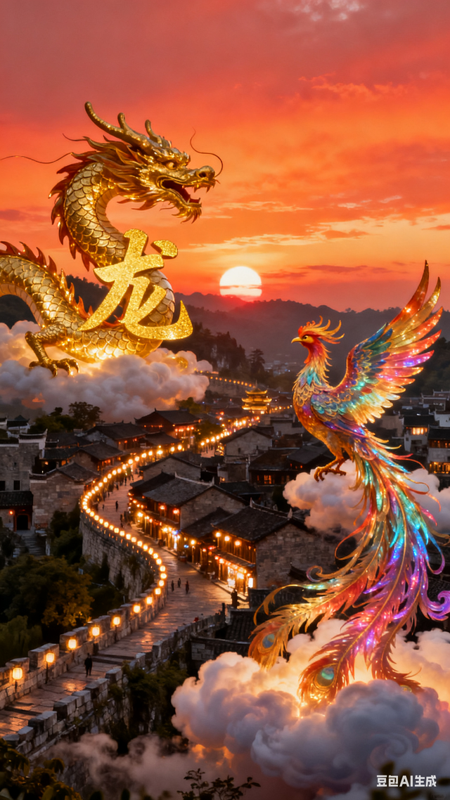 无双道龙赵小荣游记《 一笔祥龙行天下 》（一三四） 青岩古镇