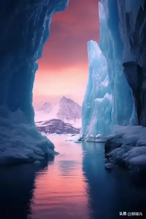 七律·格陵兰岛 之 埃奇冰川