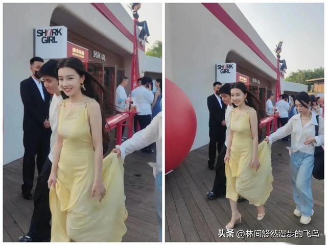 电视上看着一般般，真人确实漂亮，身材比例也很好。
