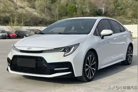 丰田雷凌：名气没有卡罗拉大，1.2T省油但是噪音大图片