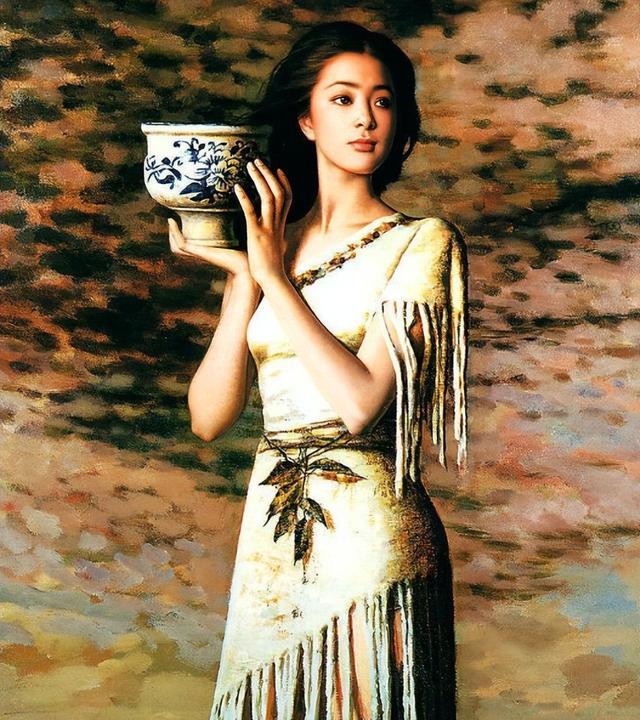 他画了一幅“裸女图”，被盗版超两千万次，有人专门画了抹胸