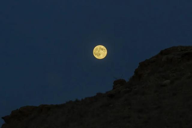 🤩哇~好大的月亮🤩