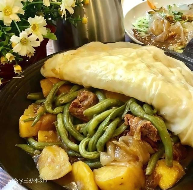 中华美食之锦州豆角烀饼/北镇面茶