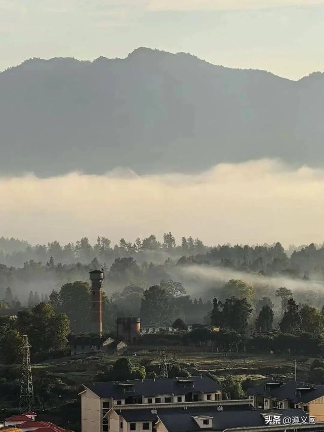 被初冬的遵义美到了