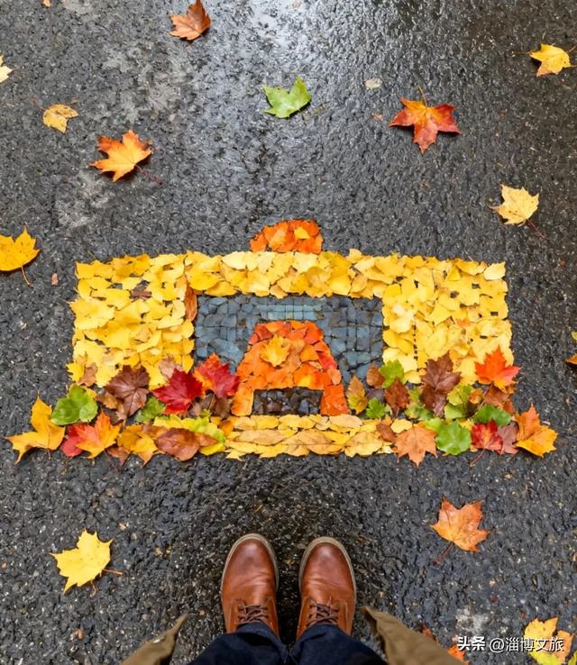 🤏捡捡捡，淄博惊现“捡秋”大神！海岱楼、周村大街…全被捡出来了→