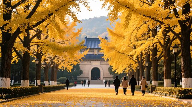 南京的秋是七彩画布