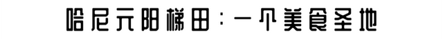 这个元旦，来元阳观赏梯田光影，参加百米长街宴吧