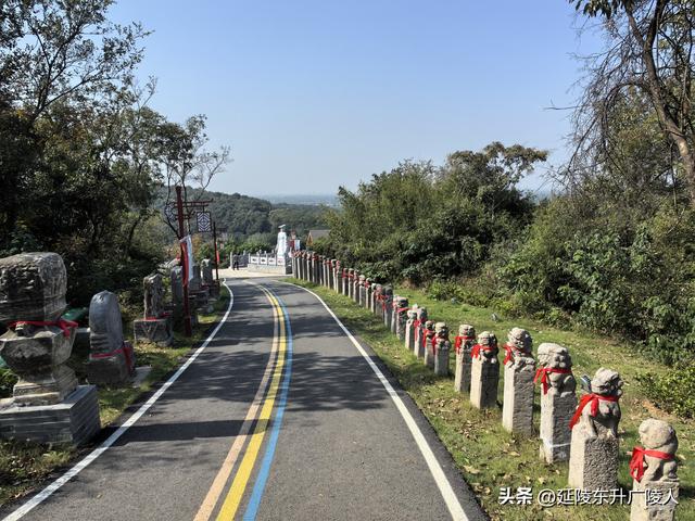 重阳登高丹阳黄连山 齐梁半壁基业地 北顾大江秋水情