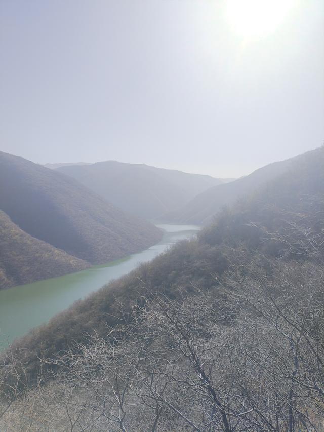 陕西的关中大峡谷蓄水啦