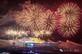 镜头 | 天津滨海这个景区，越夜越美丽！图片