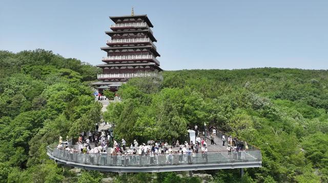 【网络中国节·中秋】人气十足！皇藏峪好热闹！