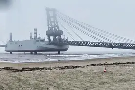 真工业霸主！国内批量建造码头拼构件，850米登陆通道弹指可成？图片