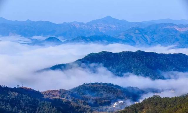 韶关晚秋“神仙景致”：云海、奇峰、秋叶奏响绝美“三重奏”！