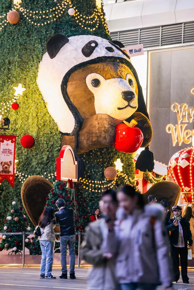 冬日童话场景现身成都IFS “泰迪熊冬日奇境”西南首展来咯！