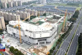 假期不停工 宿迁中心城市重点工程建设快马加鞭图片
