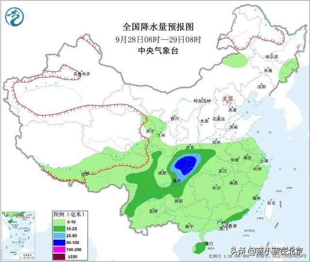 国庆假期天气将有大变化，全国具体天气分布如下，官方：需要警惕